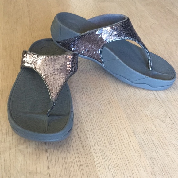 fitflop sequin shoes
